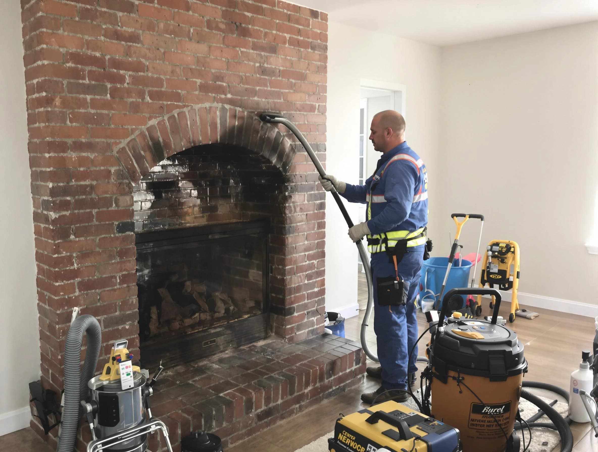 South Jordan Chimney Sweep expert performing detailed chimney sweep in South Jordan, UT
