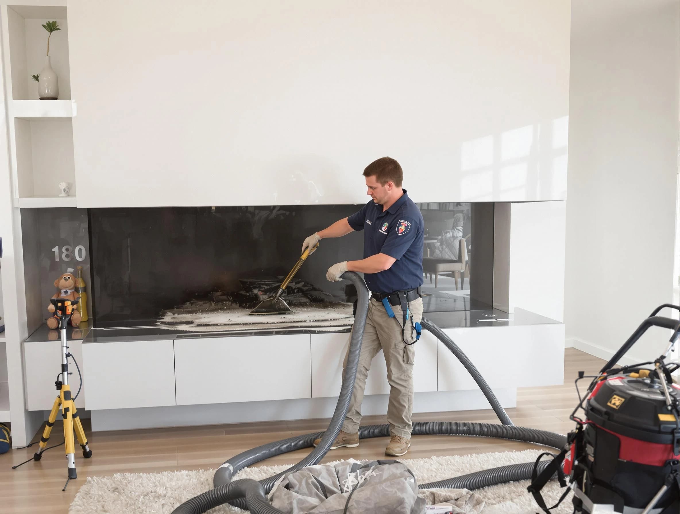 South Jordan Chimney Sweep technician providing chimney sweeping services in South Jordan, UT
