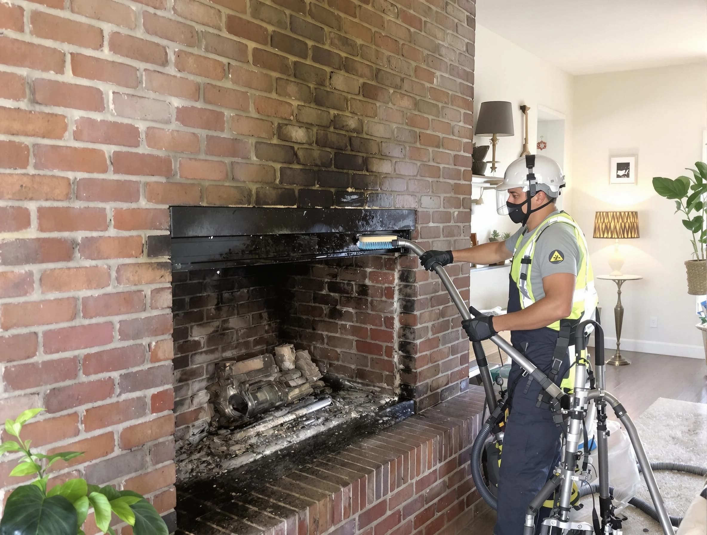 South Jordan Chimney Sweep providing fireplace cleaning services in South Jordan, UT
