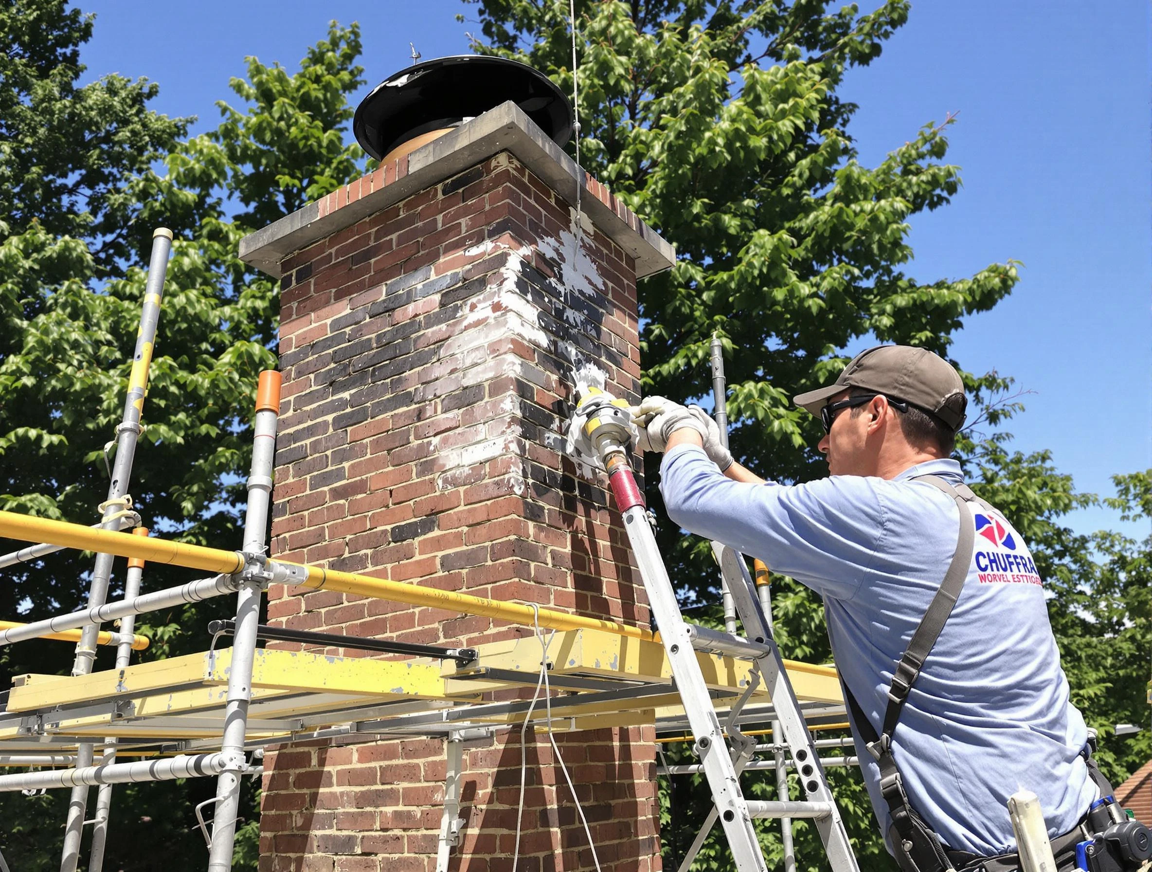 Structural chimney repair by South Jordan Chimney Sweep in South Jordan, UT