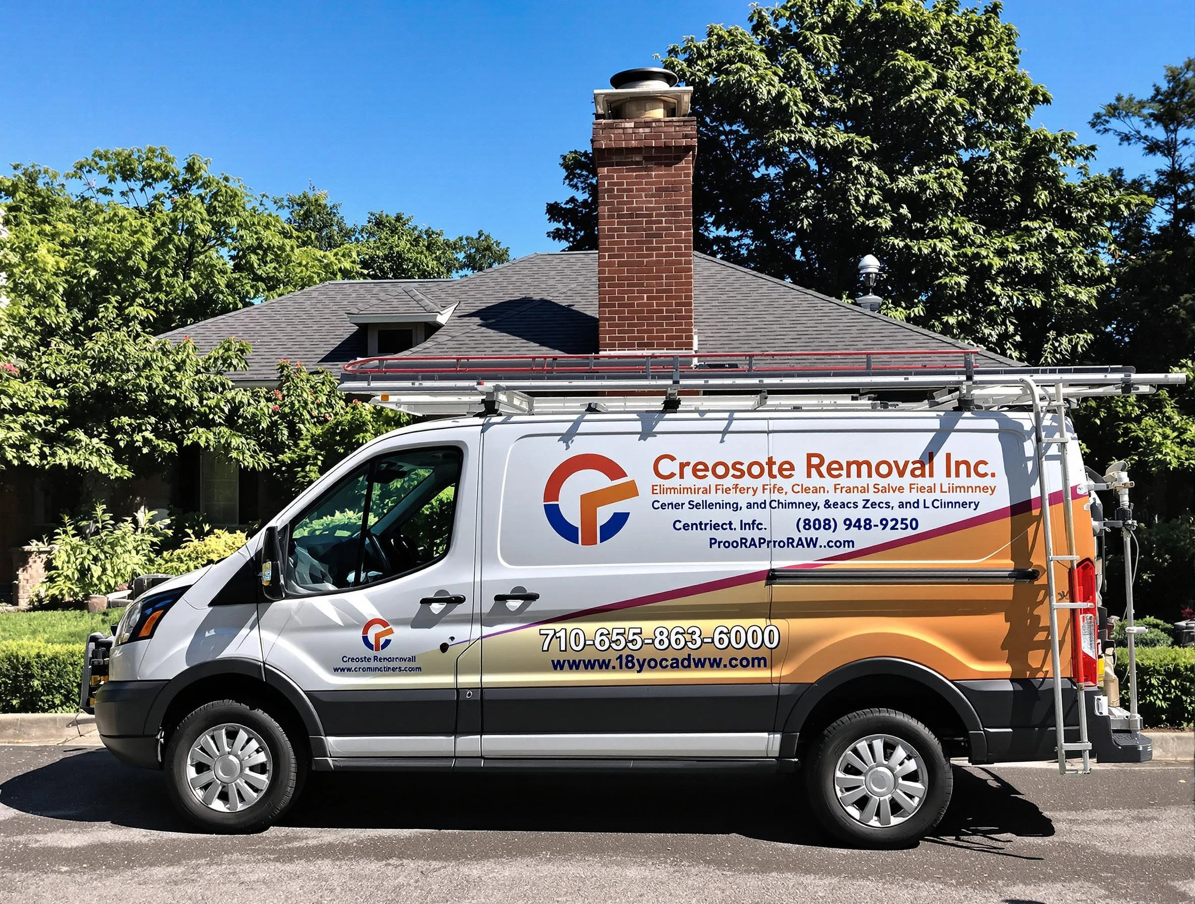 South Jordan Chimney Sweep technician removing creosote safely in South Jordan, UT